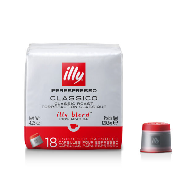 ILLY CAFÉ ILLY IPERESPRESSO HOME 18CAPS MEDIUM 6 UN/CJ (A028) 350G 6UNI/CJ