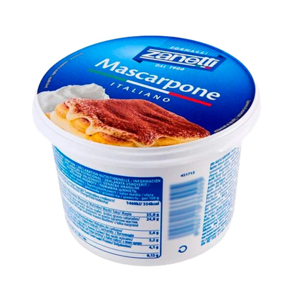 ZANETTI MASCARPONE 500G 6UNI/CJ