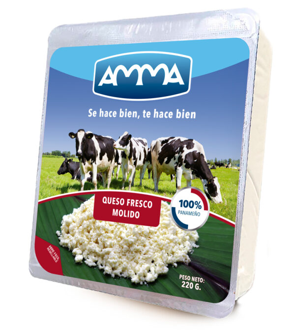 AMMA QUESO BLANCO FRESCO MOLIDO 220 G 16 UNI / CJ