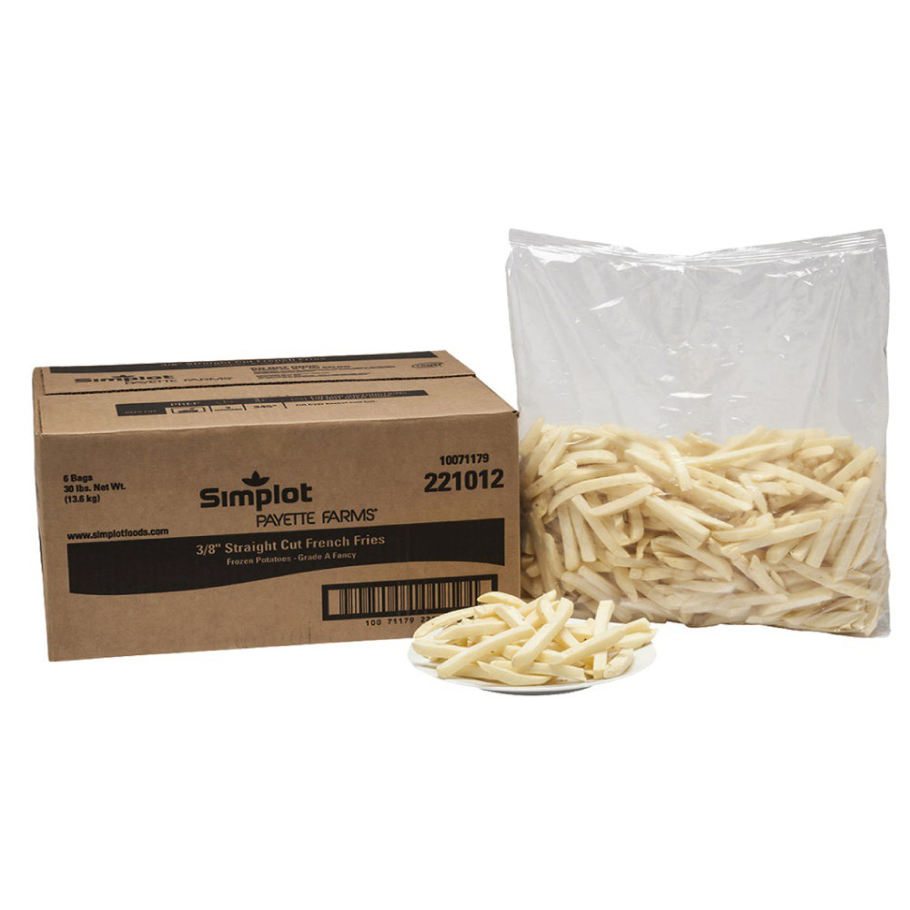 SIMPLOT PAYETTE FARMS EXPORT 3/8 SC 6/5Lb 2.27KG 6UND/CJ